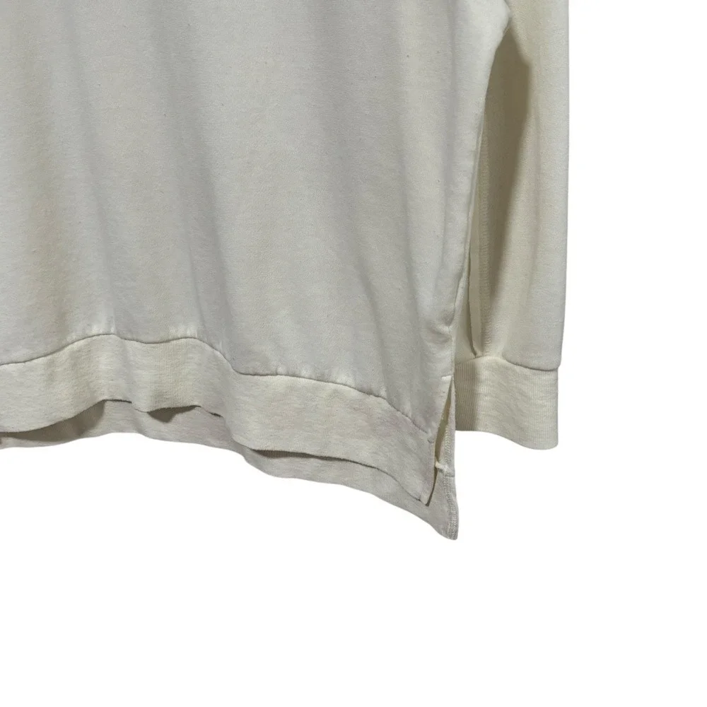 Olive Oak Loungewear Women's Soft Stretch Sweatshirt Beige‎ Size XL 23 x 28